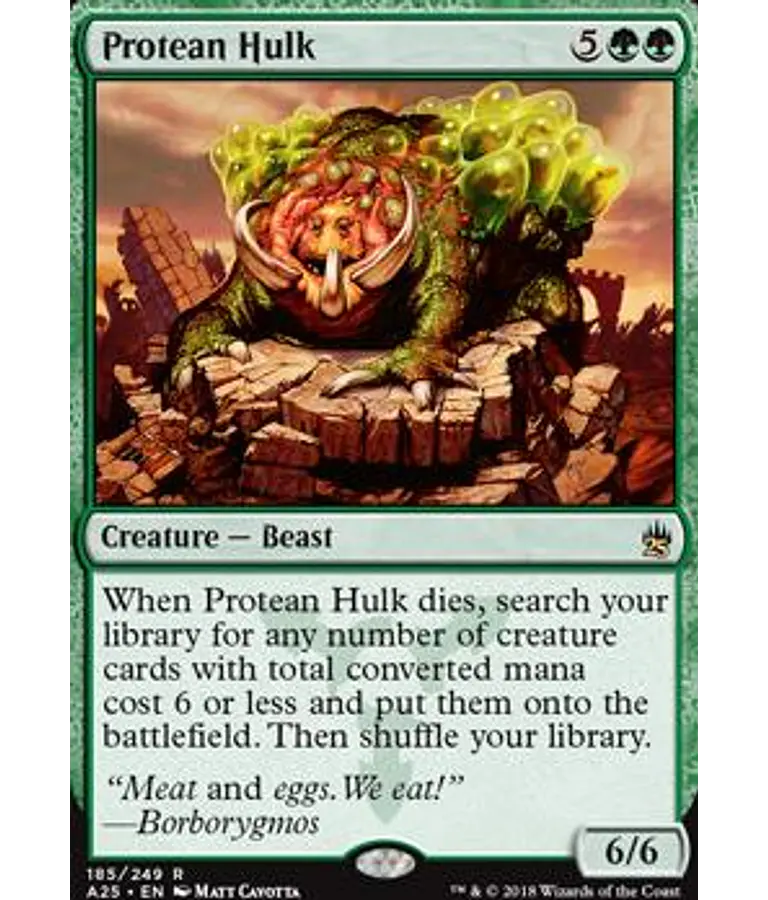 Protean Hulk - Masters 25 (inglés)