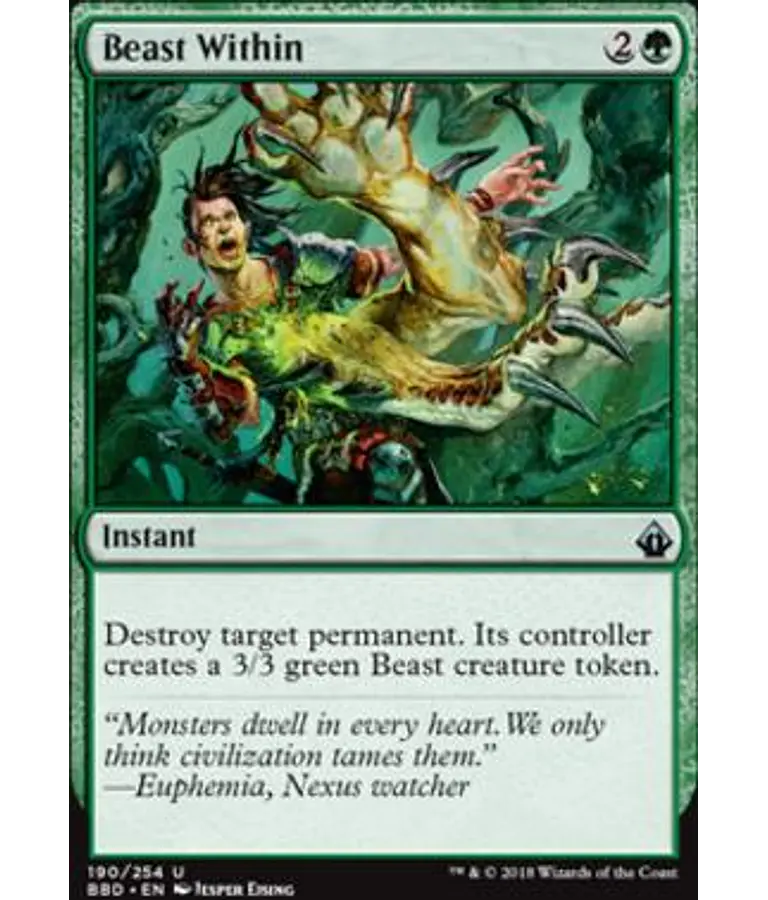 Beast Within - Battlebond (inglés)