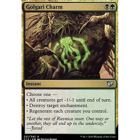 Golgari Charm - Commander 2015 (español)