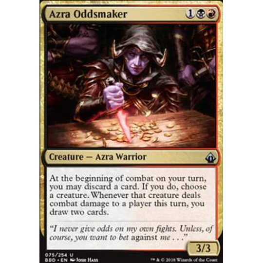 Azra Oddsmaker - Battlebond (inglés)