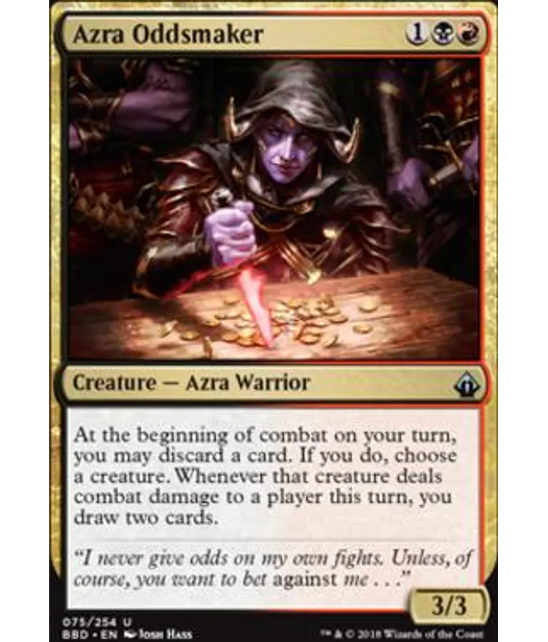 Azra Oddsmaker - Battlebond (inglés)