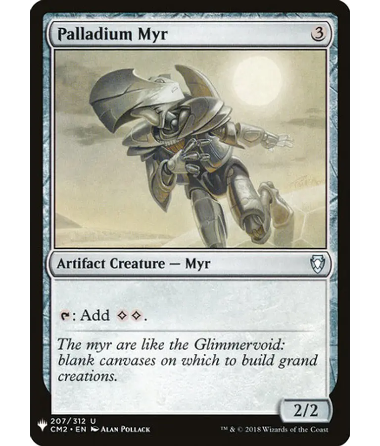 Palladium Myr - Mystery Booster/The List (inglés)