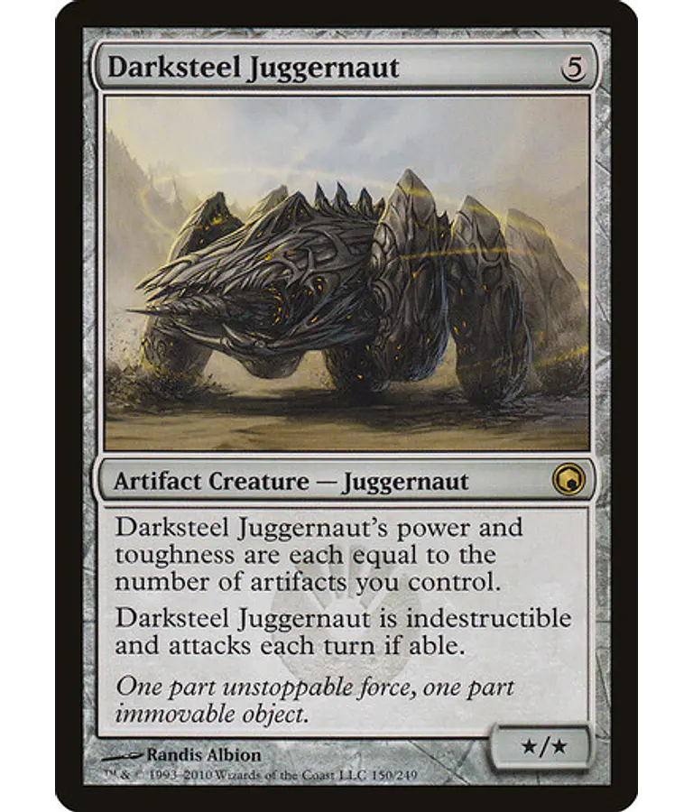 Darksteel Juggernaut - Scars of Mirrodin (inglés)