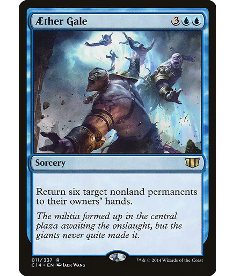 Aether Gale - Commander 2014 (inglés)