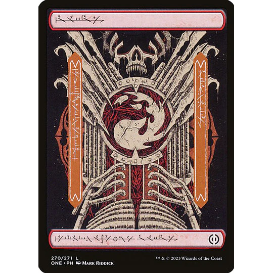 Mountain (270) - Phyrexia: All Will Be One (inglés)