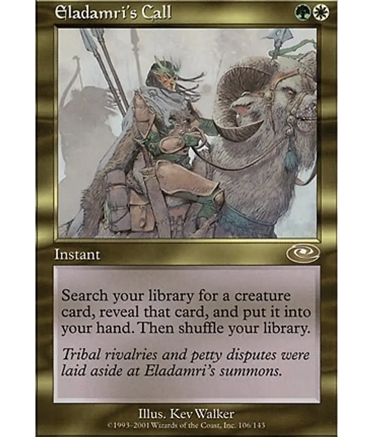 Eladamri's Call - Planeshift (español)