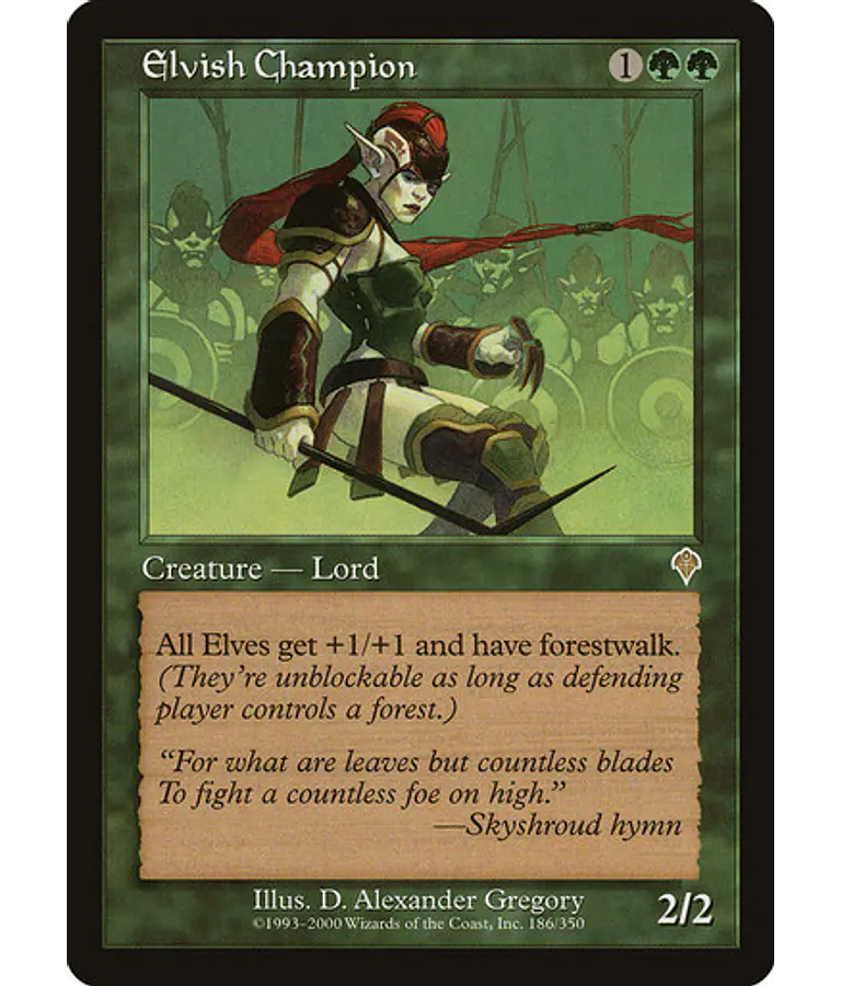 Elvish Champion - Invasion (español)