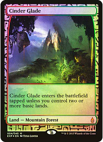 Cinder Glade (BFZ Expeditions Foil) - Masterpiece Series: Expeditions (inglés)