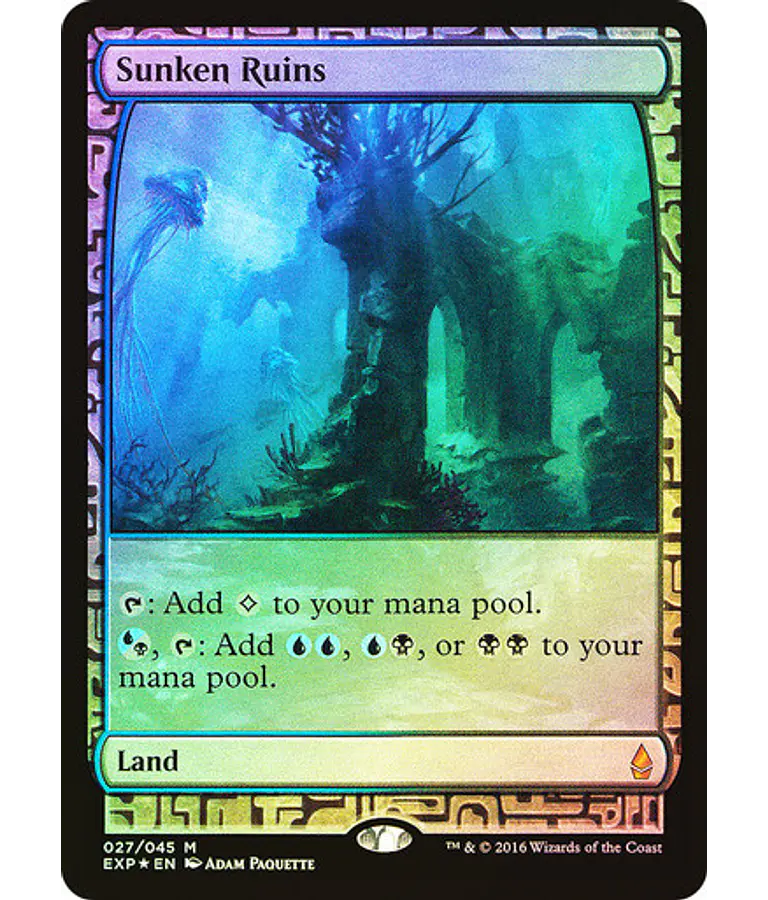 Expeditions: Sunken Ruins (OGW Expeditions Foil) - Masterpiece Series (inglés)