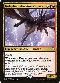 Kolaghan, the Storm's Fury - Commander 2017 (español)