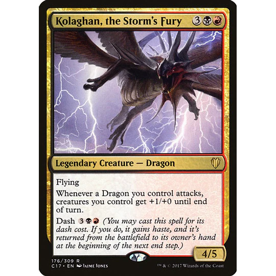 Kolaghan, the Storm's Fury - Commander 2017 (español)