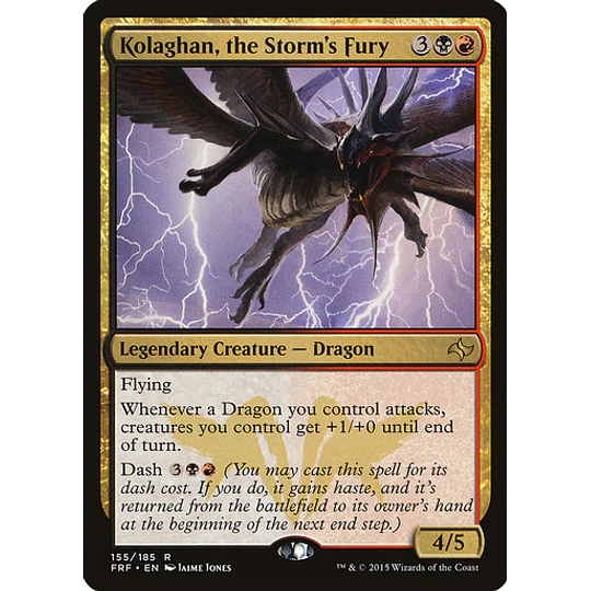 Kolaghan, the Storm's Fury - Fate Reforged (inglés)