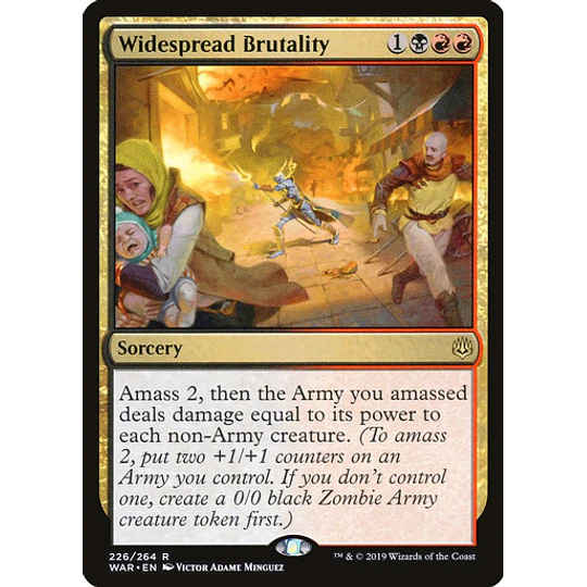 Widespread Brutality - War of the Spark (español)