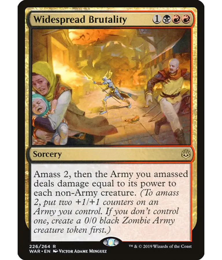 Widespread Brutality - War of the Spark (español)