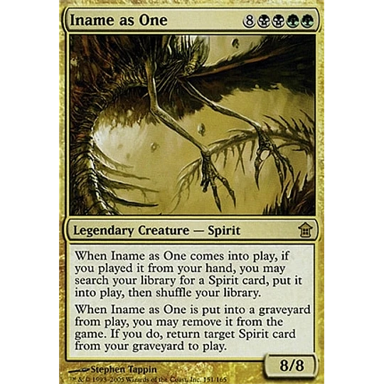 Iname as One - Saviors of Kamigawa (español)