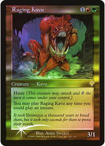 Raging Kavu (Prerelease Foil - Non-English) - Promotional