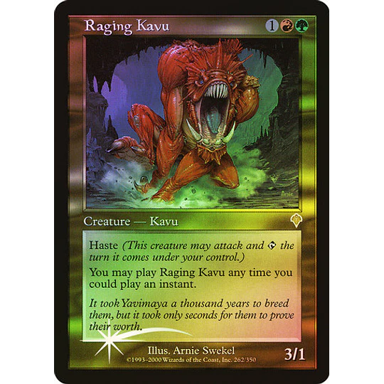 Raging Kavu (Prerelease Foil - Non-English) - Promotional