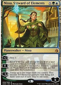 Nissa, Steward of Elements - Amonkhet (inglés)