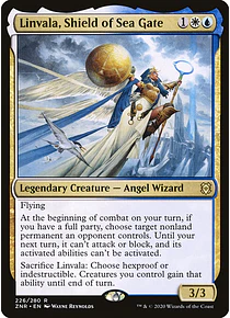 Linvala, Shield of Sea Gate - Zendikar Rising (inglés)