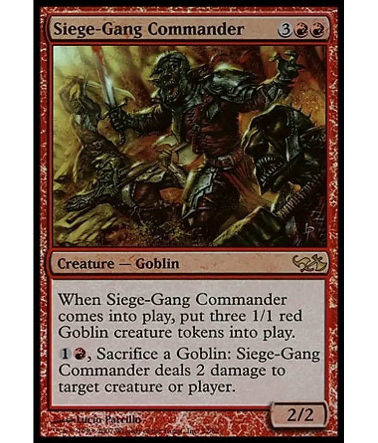 Siege-Gang Commander - Duel Decks: Elves Vs. Goblins (inglés)