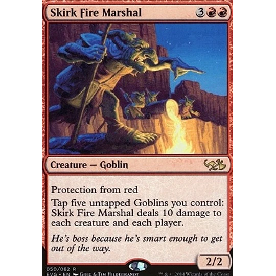 Skirk Fire Marshal (Elves vs Goblins) - Duel Decks: Anthology (inglés)