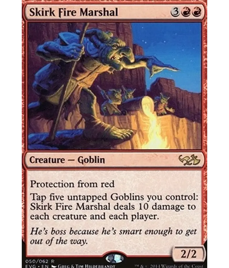 Skirk Fire Marshal (Elves vs Goblins) - Duel Decks: Anthology (inglés)