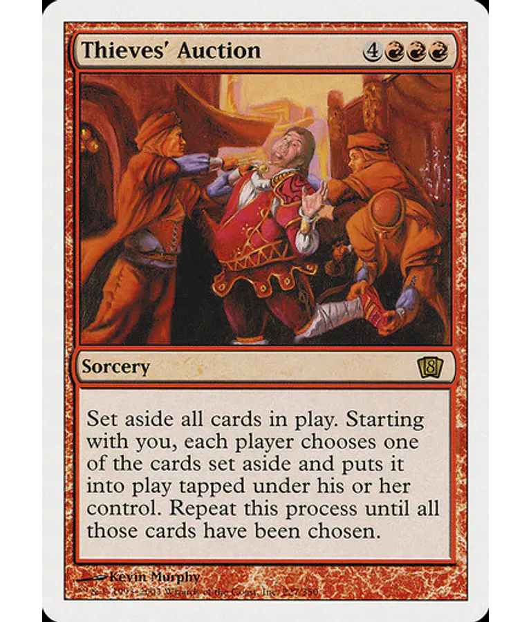 Thieves' Auction - 8th Edition (español)