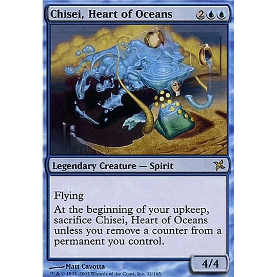 Chisei, Heart of Oceans - Betrayers of Kamigawa (español)