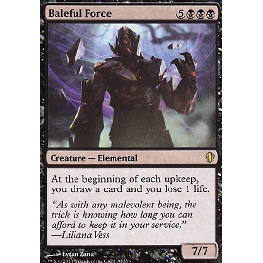 Baleful Force - Commander 2013 (inglés)