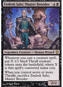Endrek Sahr, Master Breeder - Commander 2013 (español)