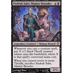 Endrek Sahr, Master Breeder - Commander 2013 (español)