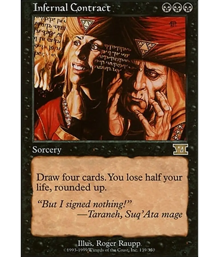 Infernal Contract - 6th Edition (inglés)