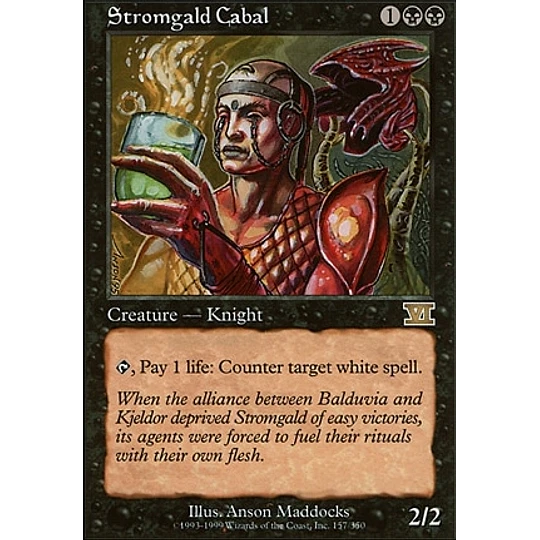 Stromgald Cabal - 6th Edition (inglés)
