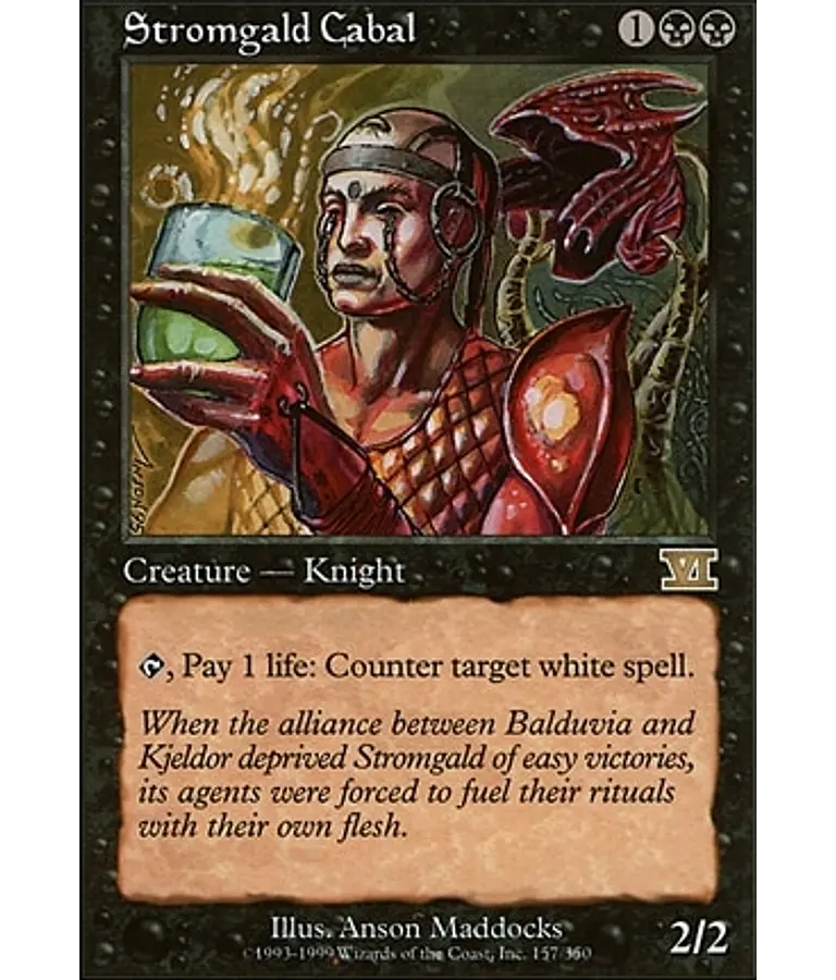 Stromgald Cabal - 6th Edition (inglés)
