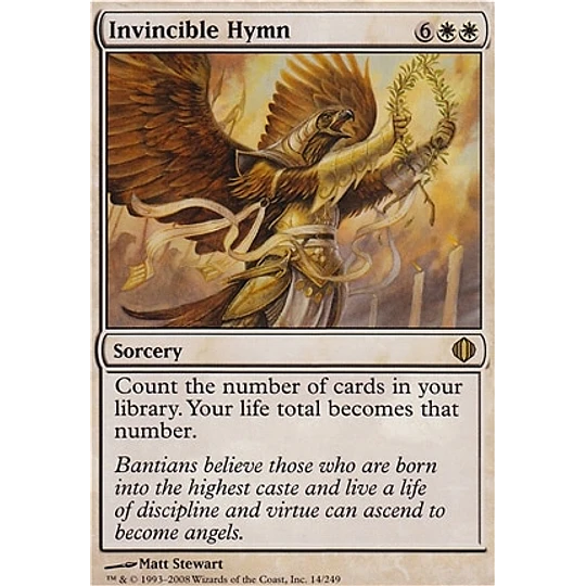Invincible Hymn - Shards of Alara (español)