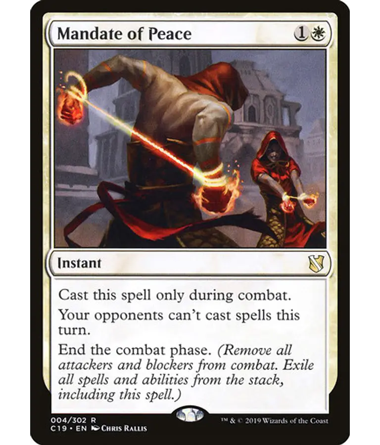 Mandate of Peace - Commander 2019 (inglés)