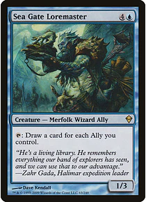 Sea Gate Loremaster - Zendikar (inglés)