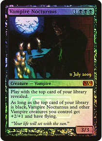 Vampire Nocturnus (Prerelease Foil) - Promotional (español)