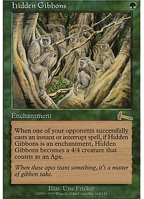 Hidden Gibbons - Urza's Legacy (español)
