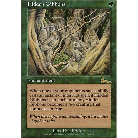 Hidden Gibbons - Urza's Legacy (español)