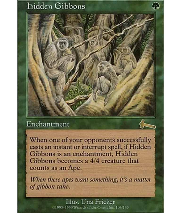 Hidden Gibbons - Urza's Legacy (español)