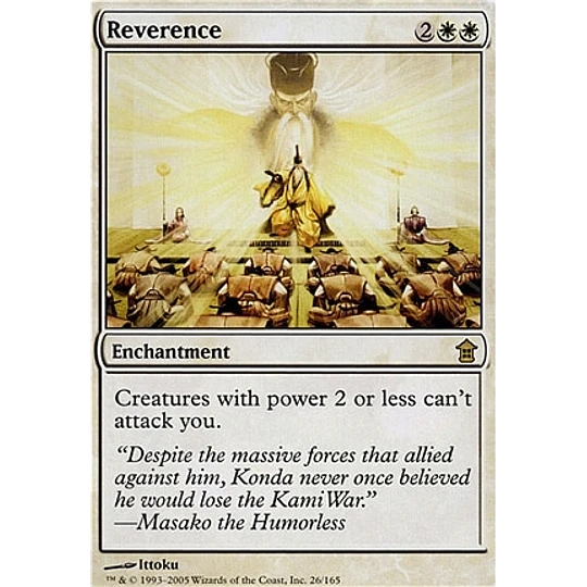Reverence - Saviors of Kamigawa (español)
