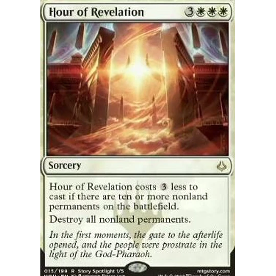 Hour of Revelation - Hour of Devastation (español)