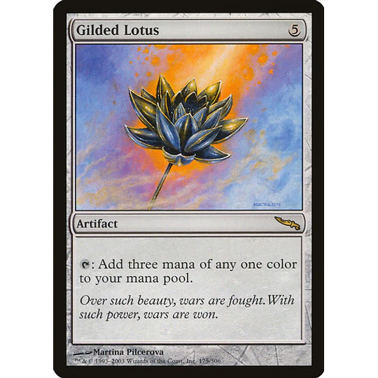 Gilded Lotus - Mirrodin (español)