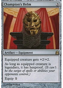 Champion's Helm - Commander (español)