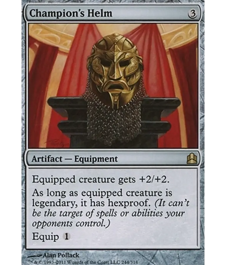 Champion's Helm - Commander (español)