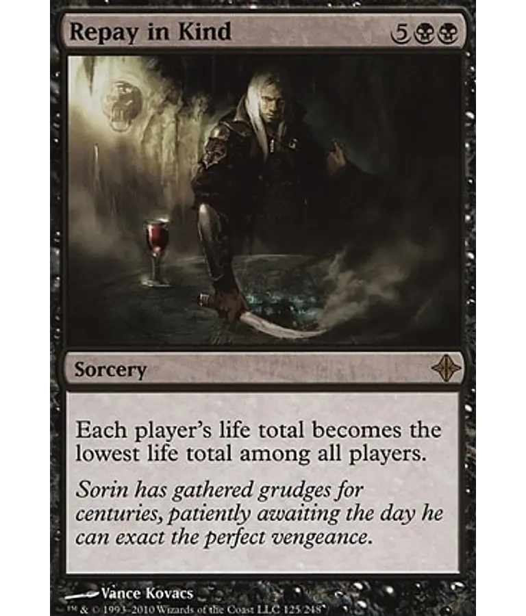 Repay in Kind - Rise of the Eldrazi (español)