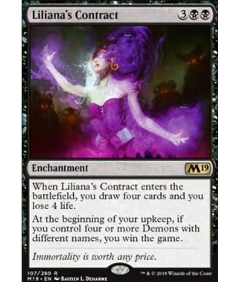 Liliana's Contract - Core Set 2019 (español)