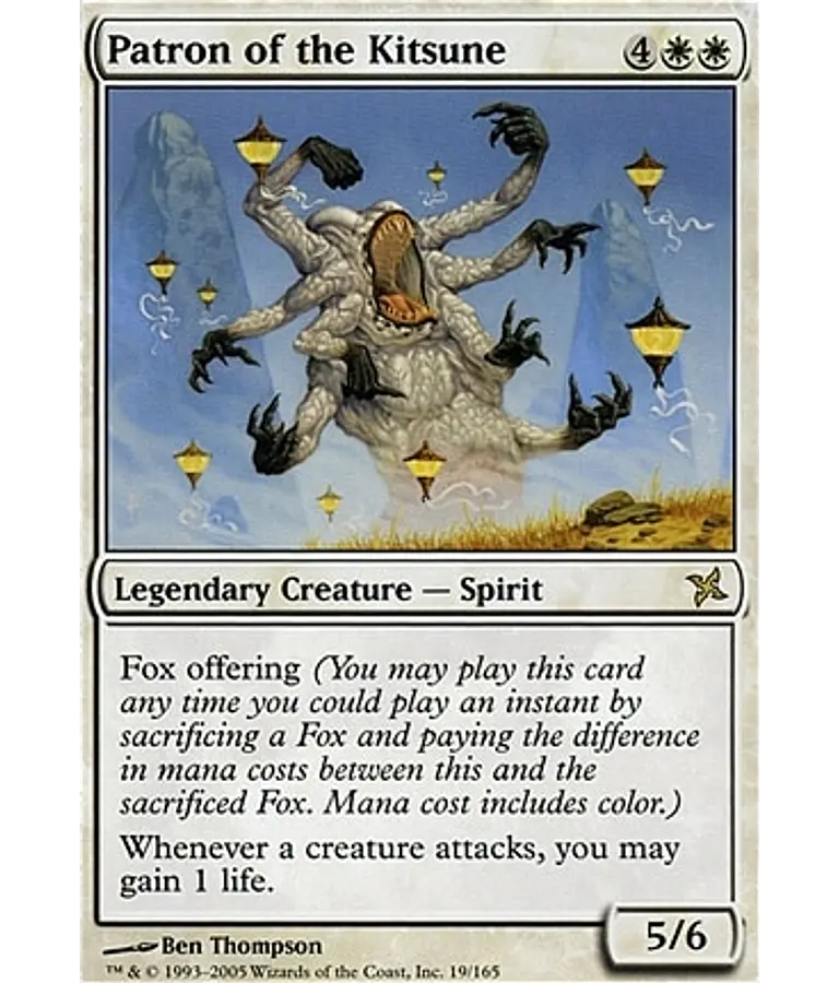 Patron of the Kitsune - Betrayers of Kamigawa (español)