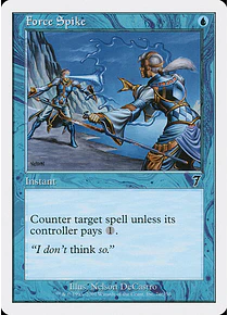 Force Spike - 7th Edition (español)